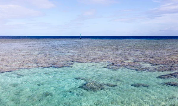 Вид Прибрежную Линию Увеа Новой Каледонии — стоковое фото