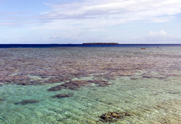 Вид Прибрежную Линию Увеа Новой Каледонии — стоковое фото