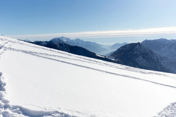 Uitzicht Het Meer Van Val Cavargna Italië — Stockfoto