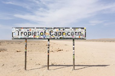 Solitaire, Namibya - 12 Ağustos 2018: Namibya 'daki Oğlak Burcu