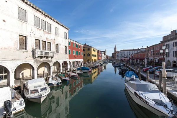 Chioggia Italien April 2023 Blick Auf Chioggia Das Kleine Venedig — Stockfoto