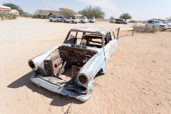 Solitaire Namibia August 2018 Abandoned Car Solitaire Famous Town Desert — Stock Photo, Image