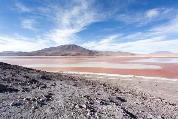 Pěkný Výhled Lagunu Bolívii — Stock fotografie