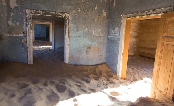 Pomona Namibya Ağustos 2018 Elmas Şehri Kalıntıları Manzarası — Stok fotoğraf