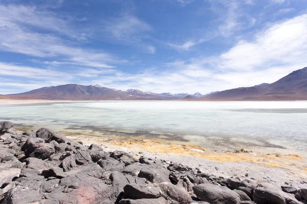 Une Vue Sur Paysage Lagunaire Bolivie — Photo