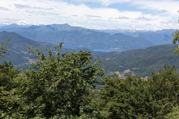 Vista Montanha Piambello Norte Itália — Fotografia de Stock