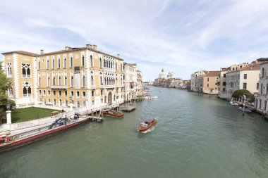 Venedik, İtalya - 27 Nisan 2023: Venedik manzarası
