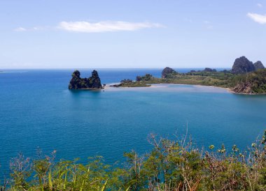Hienghene, Yeni Kaledonya 'nın La poule couveuse manzarası