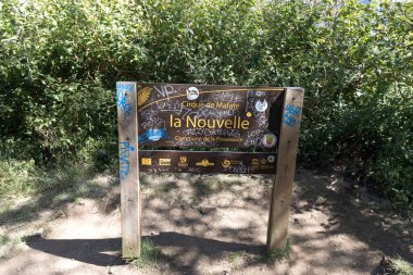 la Nouvelle, Fransa - 17 Ağustos 2022: Mafate Sirki 'ne varış, Buluşma