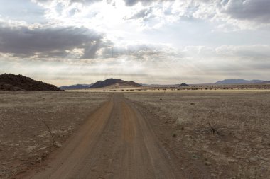 Namibya 'da güzel bir manzara
