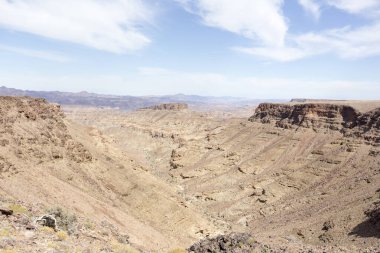 Namibya 'daki Fishriver kanyon manzarasının fotoğrafı