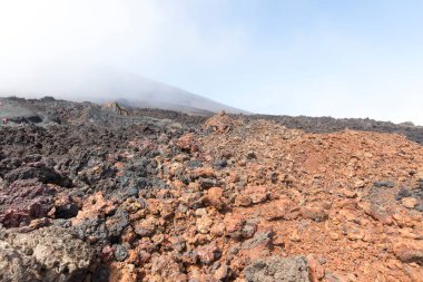 Piton de la Fournaise yürüyüşü La Reunion, Fransa