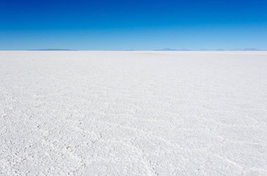 Bolivya 'daki Uyuni halkının manzara görüntüsü