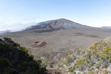 A photo of Formica Leo volcano in La Reunion, France clipart