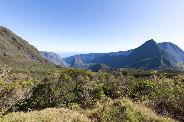 stock image A nice view of Salazie cirque in La Reunion, France