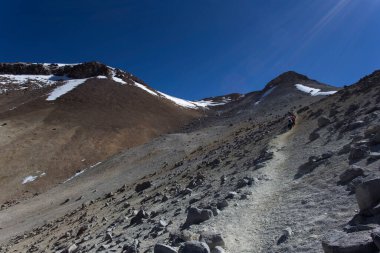 Şili 'deki Cerro Toco stratovolcano' dan güzel bir manzara.