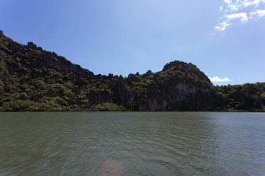 New Caledonia 'da güzel bir Grande Terre manzarası