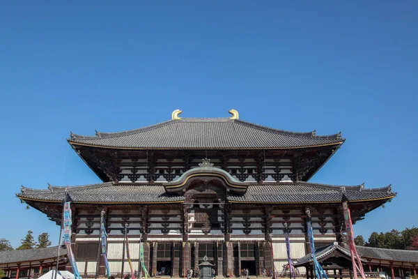 Kansai Japan November 2017 Todai Temple Most Famous Temple Nara — Stock Photo, Image
