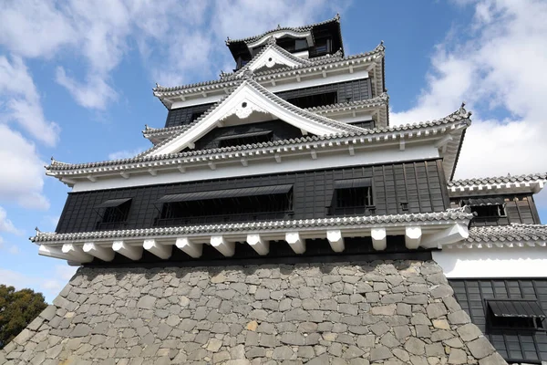 Famous Landscape Kumamoto Castle Northern Kyushu Japan — Zdjęcie stockowe