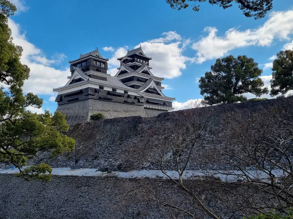 Famous Landscape Kumamoto Castle Northern Kyushu Japan — Stock Photo, Image