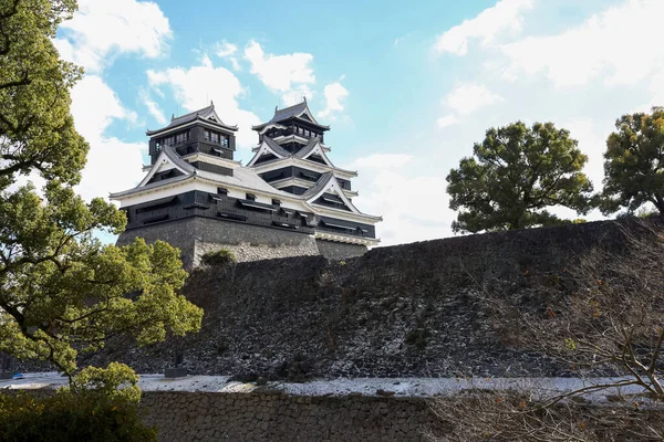 Famous Landscape Kumamoto Castle Northern Kyushu Japan — Stok fotoğraf