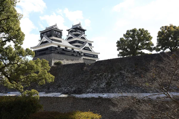 Famous Landscape Kumamoto Castle Northern Kyushu Japan — Foto Stock