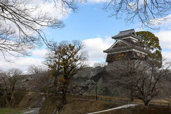 Famous Landscape Kumamoto Castle Northern Kyushu Japan — 스톡 사진