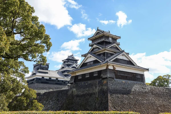 Famous Landscape Vintage Building Kumamoto Castle Northern Kyushu Japan — Stock Photo, Image