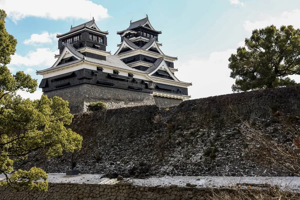 stock image The Famous Landscape vintage building of Kumamoto Castle in Northern Kyushu, Japan.