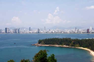 Vietnam 'da Danang' da deniz manzarası 