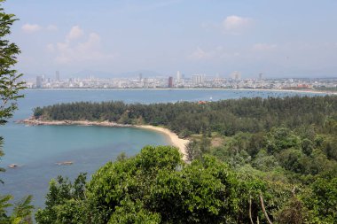 Vietnam 'da Danang' da deniz manzarası 