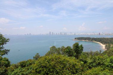 Vietnam 'da Danang' da deniz manzarası 