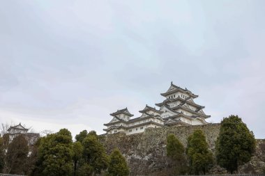 Himeji Beyaz Kalesi Japonya 'da ünlü ve güzeldir.