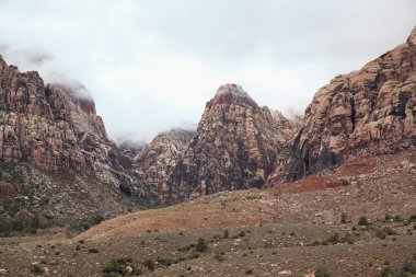 View of landscape red rock canyon national park at nevada,USA.