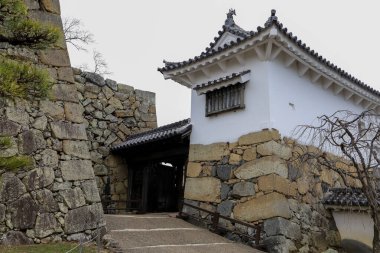 Himeji Beyaz Kalesi Japonya 'da ünlü ve güzeldir.