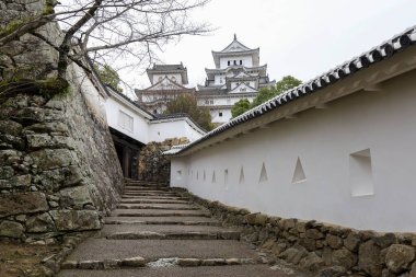 Himeji Beyaz Kalesi Japonya 'da ünlü ve güzeldir.