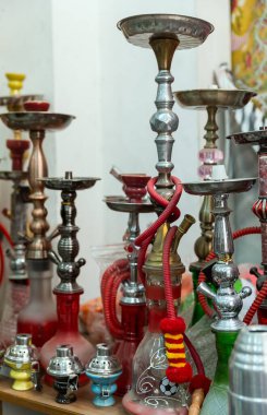 Yakın çekim için güzel nargileler.