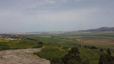 İHA HaGilboa Reserve Israel 'den hava fotoğrafçılığı