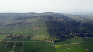 İHA HaGilboa Reserve Israel 'den hava fotoğrafçılığı