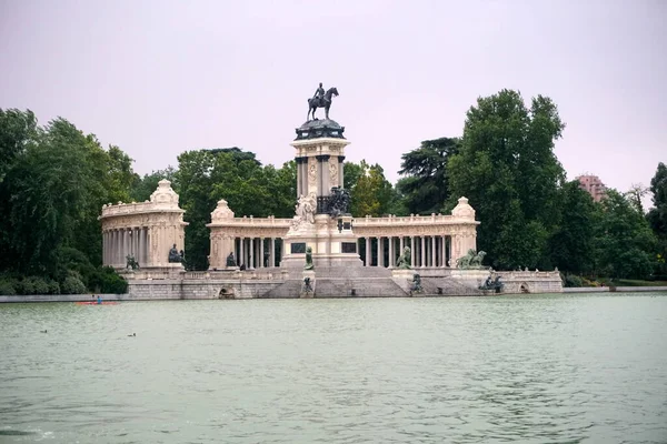 Мадрид Испания Июня 2022 Года Парк Ретиро Является Самым Популярным — стоковое фото