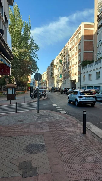 Madrid Espagne Juin 2022 Quartier Concepcion Madrid Maisons Résidentielles Vie — Photo