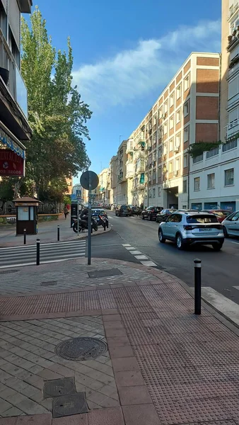 Madrid Espagne Juin 2022 Quartier Concepcion Madrid Maisons Résidentielles Vie — Photo