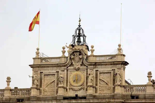 Madrid Španělsko Června 2022 Královský Palác Madridu Krásného Letního Dne — Stock fotografie