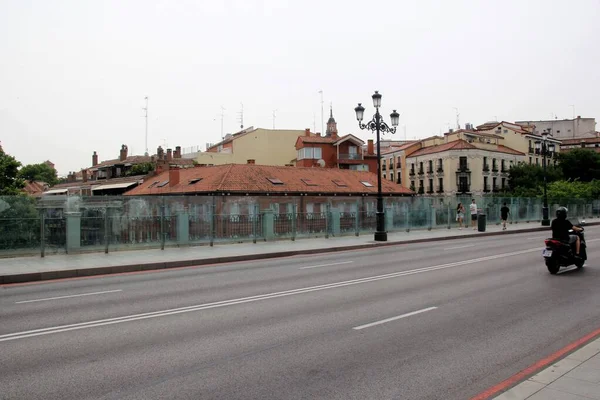 Madrid España Junio 2022 Puente Suicida Madrid Viaducto Segovia Puente —  Fotos de Stock