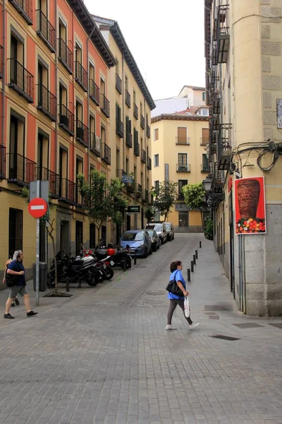 Madrid Espagne Juin 2022 Madrid Street Scene Habitants Madrid Paysages — Photo