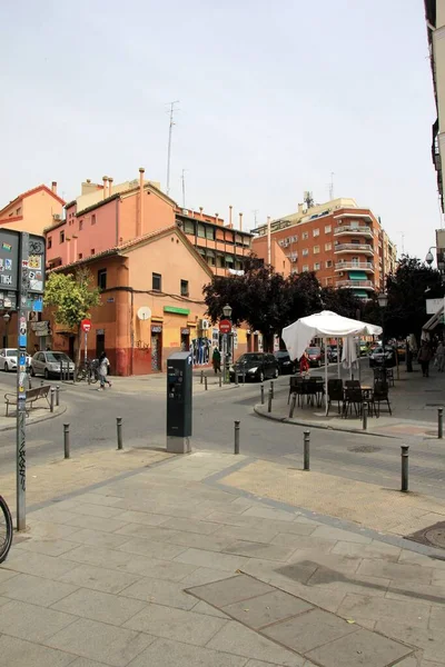 西班牙马德里 2022年6月15日 马德里街景 马德里市民 城市景观 — 图库照片