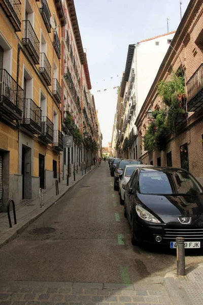 Madrid Espagne Juin 2022 Madrid Street Scene Habitants Madrid Paysages — Photo