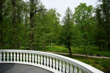 Kemeri Oteli Park ve Baharda Park, Eski Sanatoryum Kemeri, Jurmala, Letonya