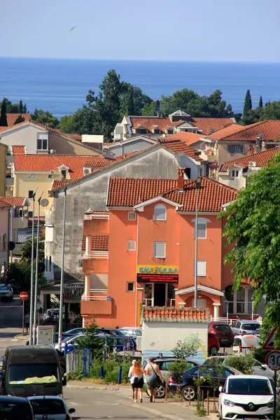Budva Montenegro Junio 2023 Calles Casas Vistas Budva Durante Verano —  Fotos de Stock