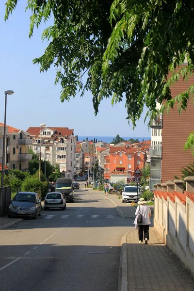 Budva Montenegro Kesäkuuta 2023 Budva Kadut Talot Näkymät Kesällä Montenegro — kuvapankkivalokuva